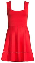 Thumbnail for your product : Herve Leger Pleated Fit-&-Flare Dress