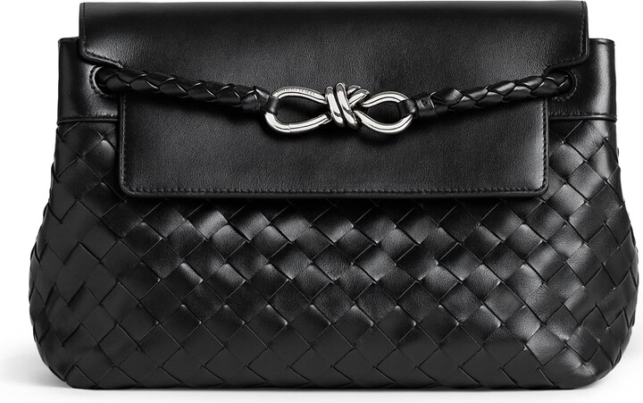 Bottega Veneta Small Leather Andiamo Messenger Bag