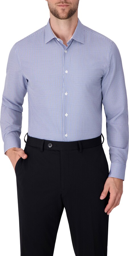 Report Collection Slim Fit 4-Way Stretch Button-Up Shirt