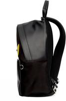 Thumbnail for your product : Fendi Black and Yellow Bag Bugs Backpack