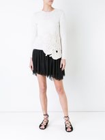 Thumbnail for your product : Jay Ahr flower patch pullover