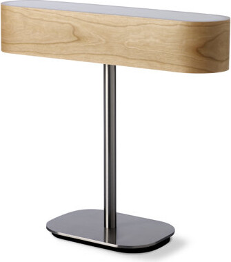 LZF I-Club Silver Bedside Table Lamp by Burkhard Dämmer