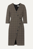Thumbnail for your product : Cefinn Sofie Prince Of Wales Checked Cotton-blend Dress