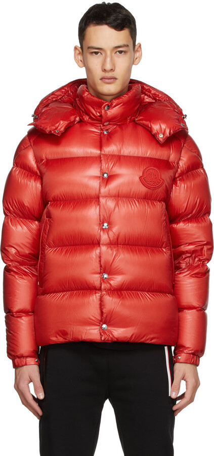 Moncler Red Men's Jackets with Cash Back | Shop the world's 