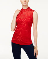 Thumbnail for your product : INC International Concepts Embroidered Illusion Top, Created for Macy's
