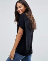 Thumbnail for your product : ASOS Tall Design Tall T-Shirt With Drapey Batwing Sleeve 2 Pack