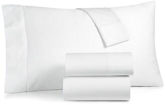 Charter Club Damask Solid 550 Thread Count 100% Cotton 3-Pc. Sheet Set, Twin Xl, Created for Macy's