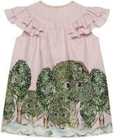Thumbnail for your product : Gucci Children's Yuko Higuchi print cotton dress