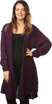 Thumbnail for your product : Bay eCom UK Women's Ladies Knitted Waterfall Boyfriend Cardigans Sweaters Full Sleeves Long top Plus Sizes (16/18