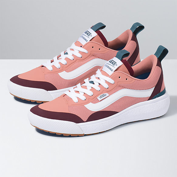 vans shoes with rose