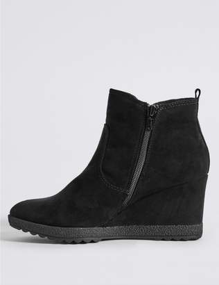 Marks and Spencer Wedge Heel Ankle Boots
