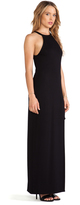 Thumbnail for your product : Heather Leather Trim Cutout Dress