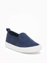 Thumbnail for your product : Old Navy Sueded Slip-Ons for Toddler Boys