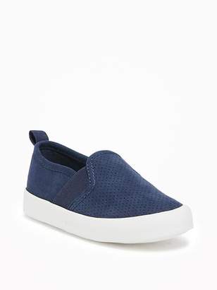 Old Navy Sueded Slip-Ons for Toddler Boys