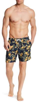 Trunks Surf and Swim CO. San O Pineapple Floral Print Swim