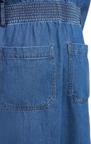 Thumbnail for your product : Weekend Max Mara Ariete cotton denim jumpsuit