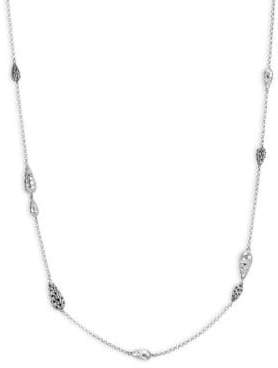 John Hardy Classic Chain Hammered Silver Necklace