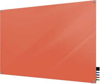 Ghent Harmony Wall Mounted Horizontal Magnetic Glass Board