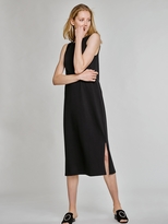 Thumbnail for your product : White + Warren Combed Cotton Midi Dress