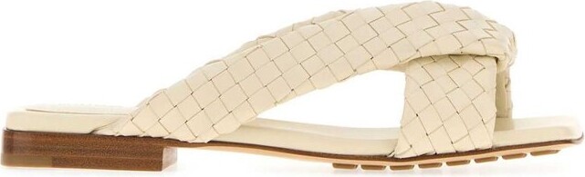 Bottega Veneta Riva Flat Mules