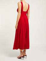 Thumbnail for your product : Norma Kamali Twist Front Jersey Dress - Womens - Red