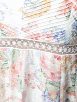 Thumbnail for your product : Zimmermann floral print flutter dress