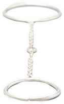 Thumbnail for your product : Jacquie Aiche Bezel Smooth Slave Chain Ring