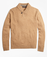 Thumbnail for your product : Brooks Brothers Lambswool Shawl Collar Sweater