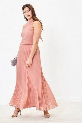 oasis megan chiffon midi dress
