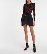 Thumbnail for your product : Jimmy Choo Exclusive to Mytheresa – x Marine Serre leather ankle boots