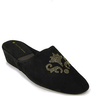 Jacques Levine Crystale - Suede Slipper