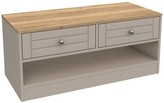 Thumbnail for your product : Very Alderley Ready Assembled Coffee Table Rustic Oak/Taupe