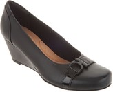 clarks flores petra wedge pump