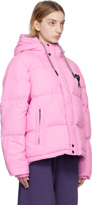 AMI Paris Purple Puma Edition Puffer Jacket - ShopStyle