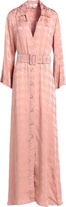 W LES FEMMES by BABYLON Long Dress Pastel Pink
