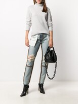 Thumbnail for your product : Unravel Project Reversed skinny jeans