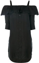Thumbnail for your product : Neil Barrett bardot style shirt dress