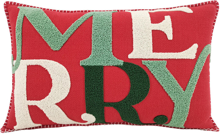 Member's Mark Holiday Accent Pillow:- Merry