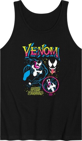 Venom Men'sVenomBootlegGraphicTankTop-Black-Medium