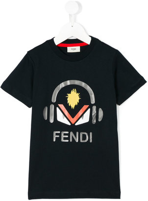 Fendi Kids Bag Bugs T-shirt
