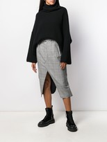 Thumbnail for your product : Unravel Project Front Slit Skirt