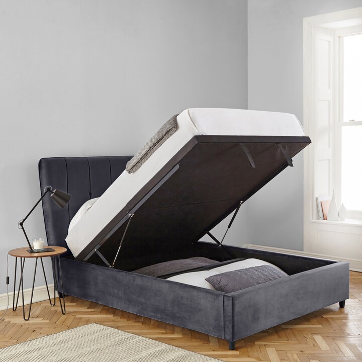 Dunelm Isla Grande Ottoman Bed Charcoal Isla ShopStyle
