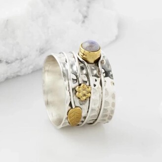 Charlotte's Web Jewellery Women's Secret Garden Silver Ring - Moonstone