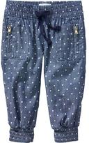 Thumbnail for your product : T&G Polka-Dot Chambray Pants for Baby