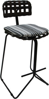 Ebern Designs Iretta Metal Outdoor 30.00'' Bar Stool
