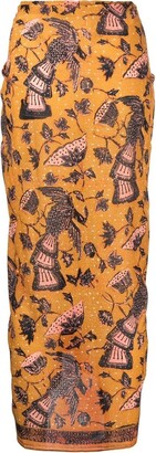 Ulla Johnson Paz floral-print cover-up