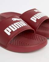 Thumbnail for your product : Puma Popcat Burgandy Sliders