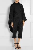 Thumbnail for your product : Valentino Zigzag wool-blend cape