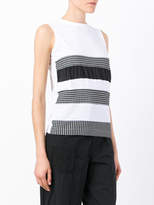 Thumbnail for your product : Y's tank with ruffles