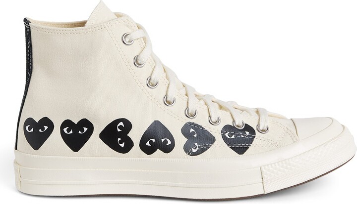 Comme des Garçons PLAY x Converse Heart Chuck Taylor All Star '70 High-Top Sneakers